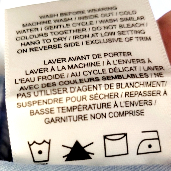 NWT Parasuco Jean's Denim Belted Dress. - Picture 12 of 16